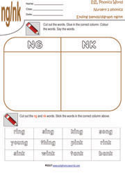 Ending Blend Worksheets | Two Letter Blend Phonics Worksheets